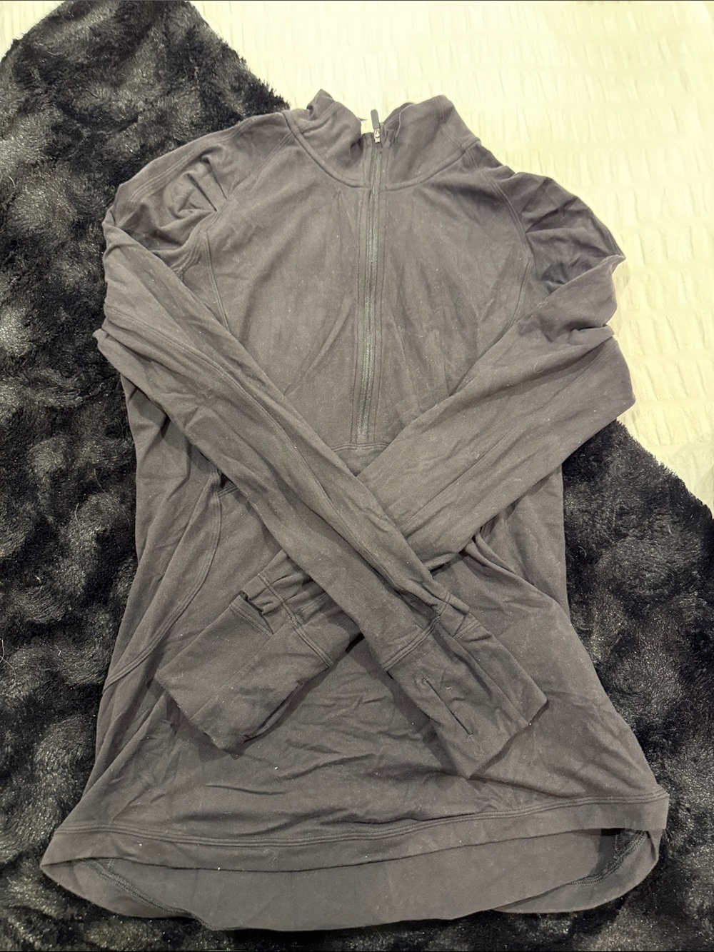 Women Lululemon Long-Sleeve Sweater - Black